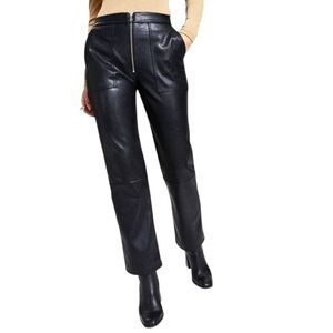 LNA CLOTHING Faux Leather Zip Pants